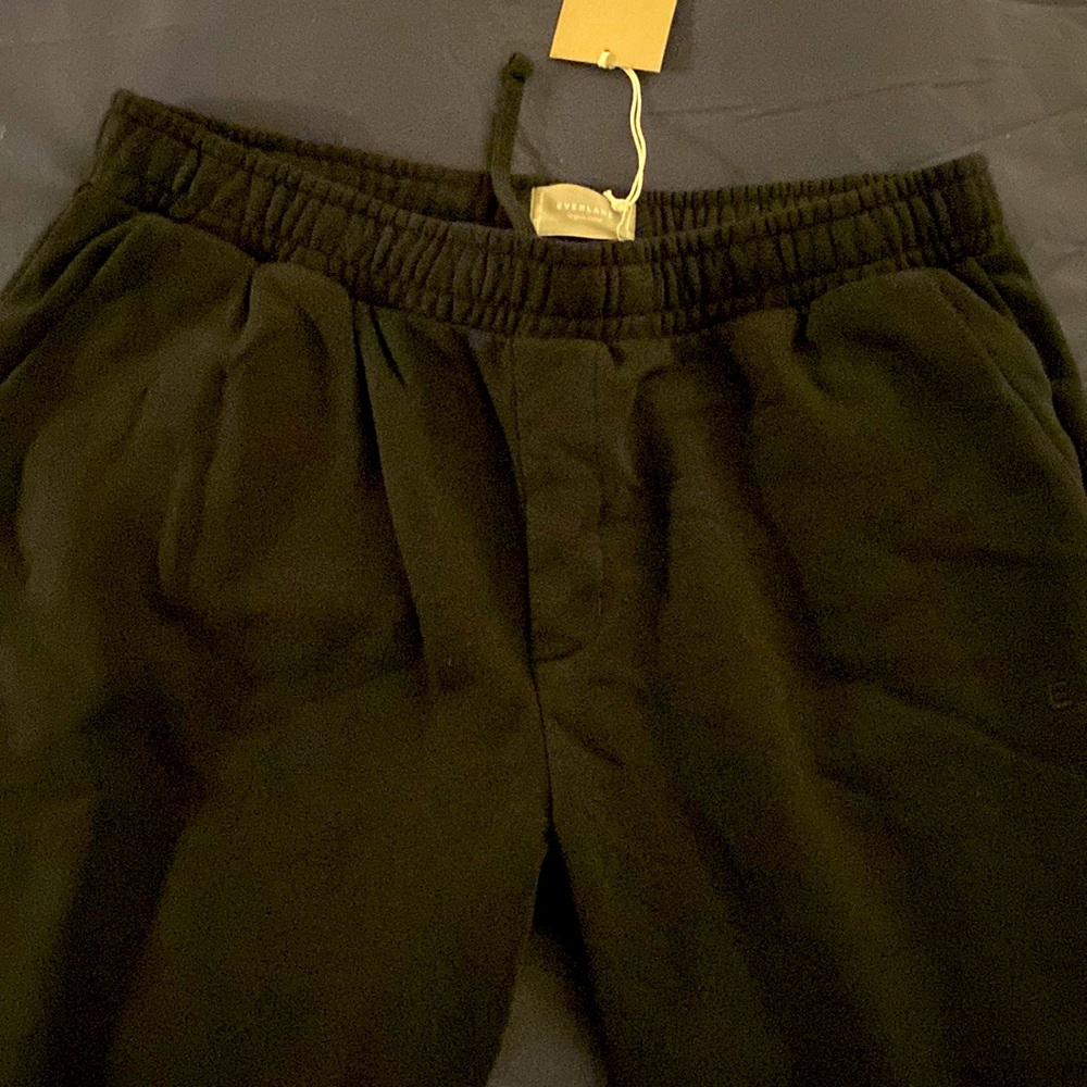 Everlane Mens Black Sweatpants